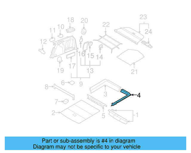 Tie Down Hook 1J0-804-299 - View 36