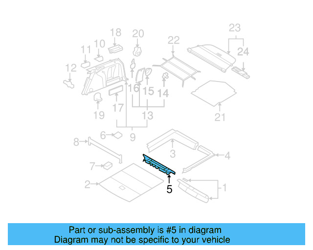 Tie Down Hook 1J0-804-299 - View 94