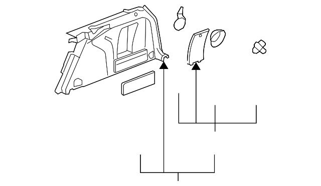 Trunk Side Trim 3C9-867-427-AT-FEE