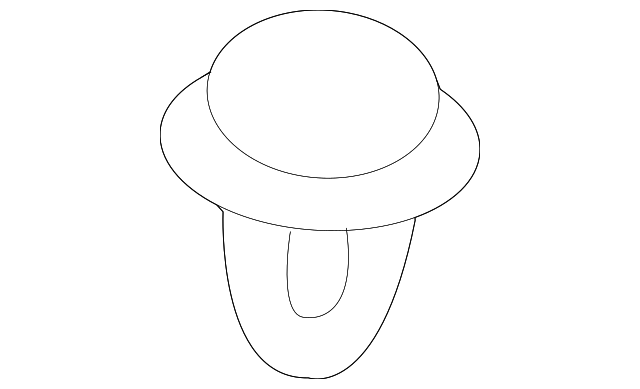 Trunk Trim Panel Clip 7H0-867-299-01C - View 94