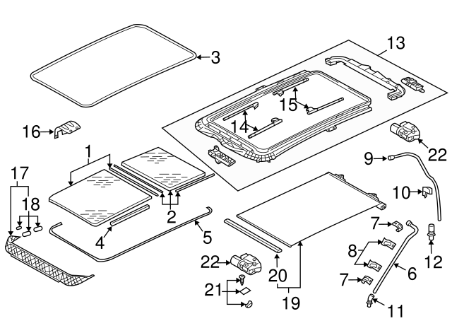 Deflector Mount Kit 8D5-898-671-A - View 31
