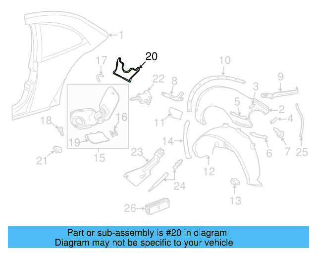 Holder 1C0-810-963-A - View 3
