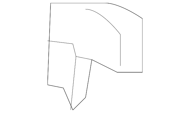 Sunroof Drain Hose Clip 3B7-877-237 - View 14