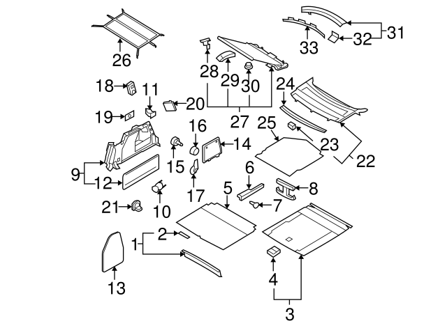 Tie Down Hook 1J0-804-299 - View 76
