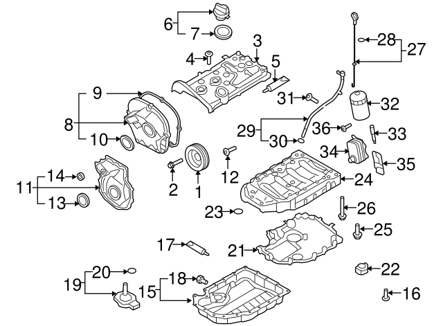 Timing Case Bolt N-910-967-02 - View 7