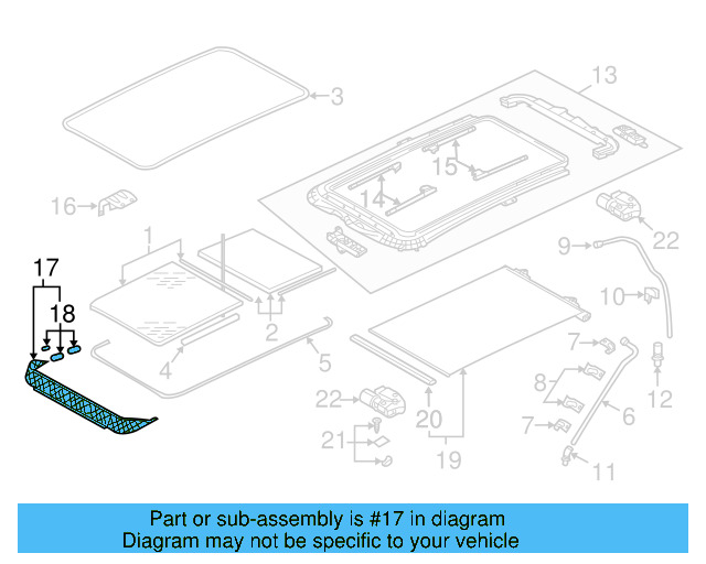 Deflector 7N0-877-651-A-9B9 - View 11