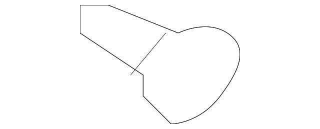 Rear Pillar Trim Retainer Clip 3C9-867-208-A