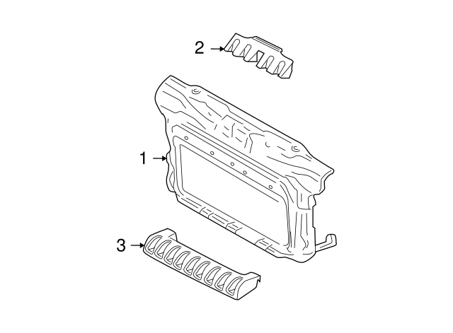 Upper Support 1C0-807-334-B