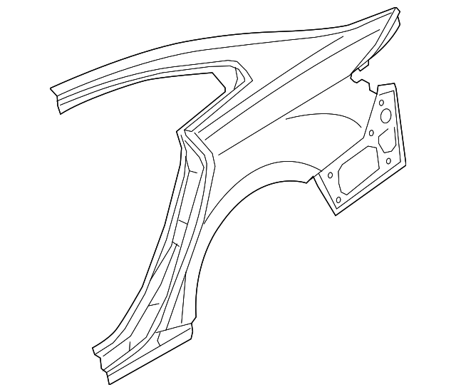 Quarter Panel 3G8-809-843 - View 2