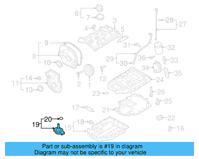 Oil Level Sensor 06E-907-660 - View 12