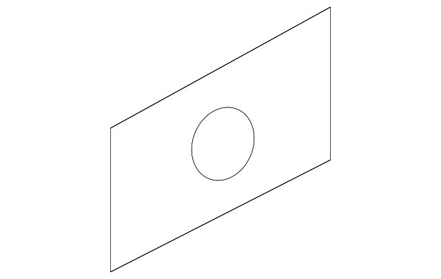 Reinforced Plate 1J0-867-218 - View 2