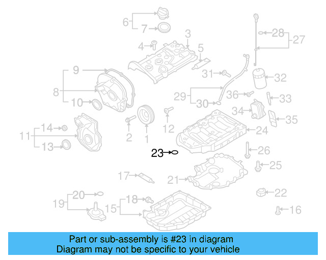 Gasket 06J-103-147 - View 9
