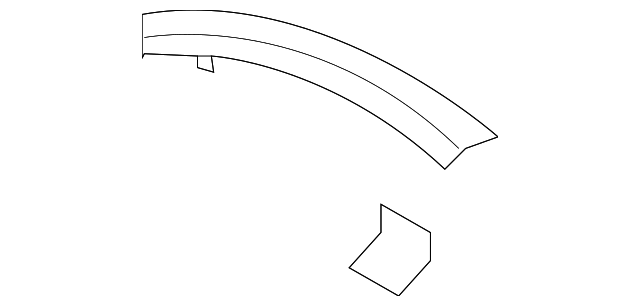 Corner Trim 3C5-864-306-D-Y20