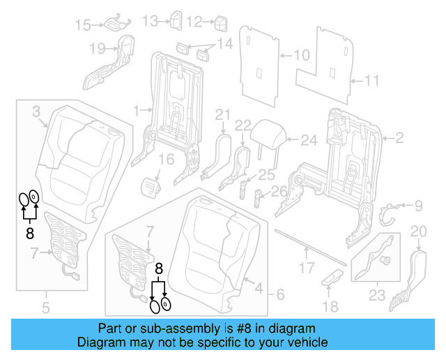 Repair Kit 3C0-898-761-9A5 - View 7