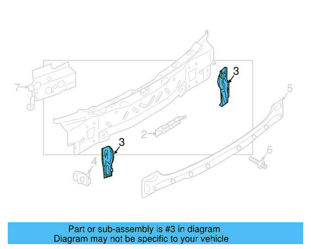 Bracket 5NA-813-746 - View 3