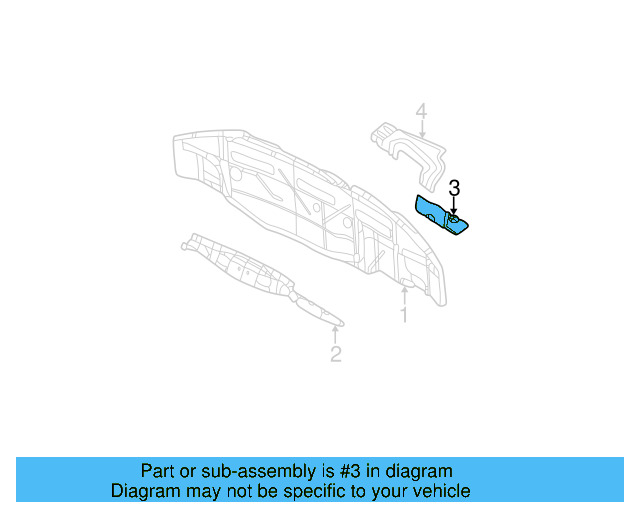 Lock Carrier Bracket 1C0-813-744-B - View 3