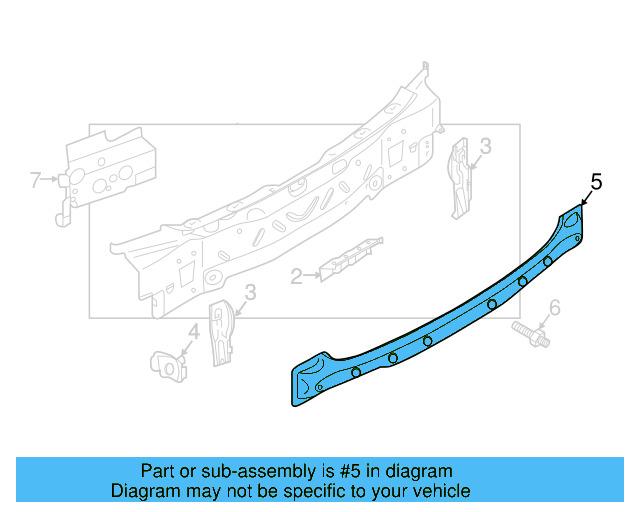 Reinforcement 5NA-813-309-A - View 4