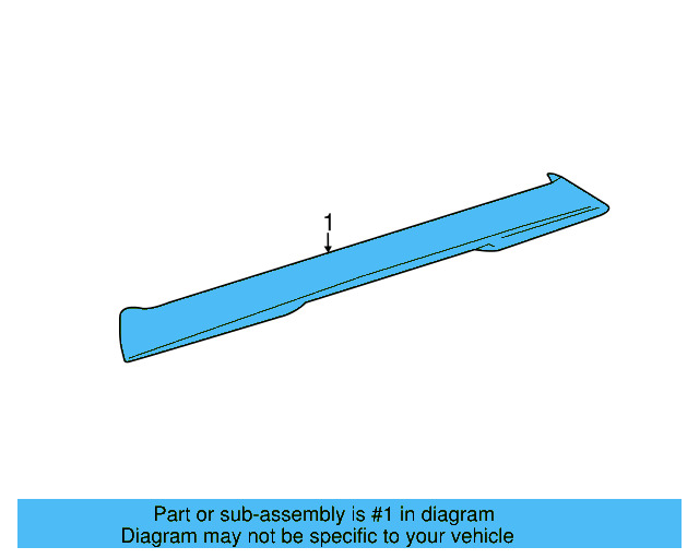 Spoiler (Unpainted) 7p6827933gru - View 3