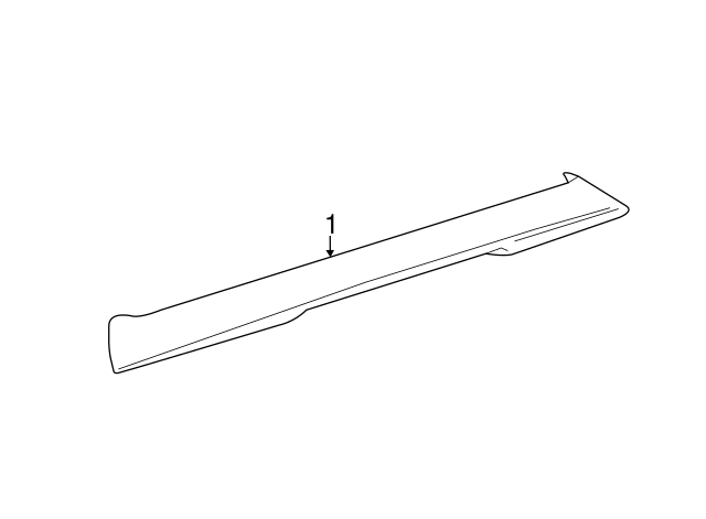 Spoiler (Unpainted) 7p6827933gru - View 2