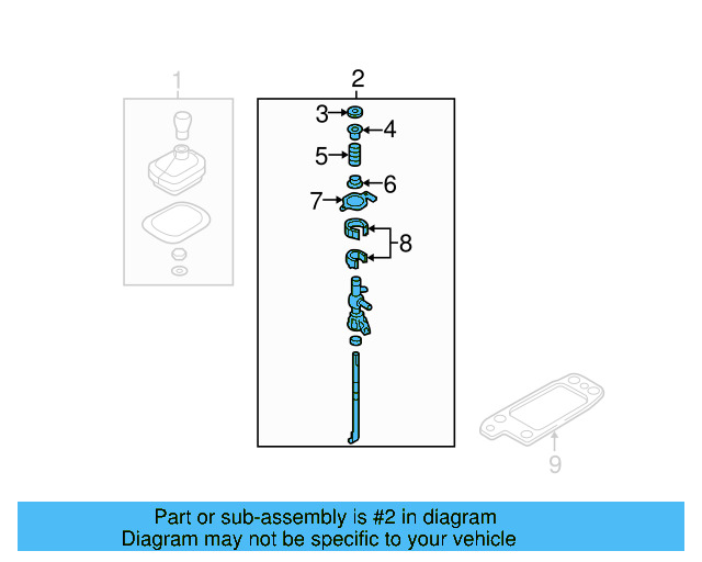 Lever Assembly 1K0-711-112-B - View 3