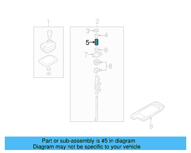 Spring 1J0-711-197-A - View 10