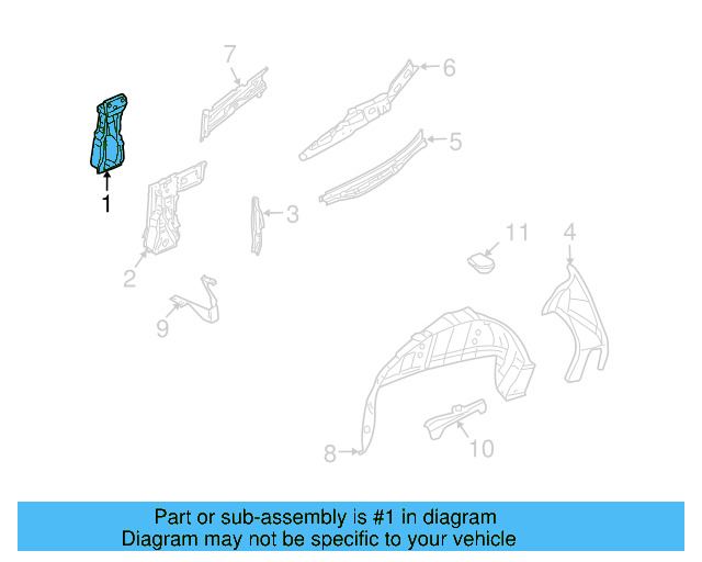 Inner Pillar 1Y0-809-224-D - View 8