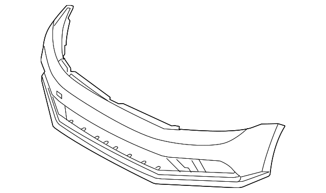 Bumper Cover (Unpainted) 5c6807217aggru