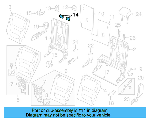 Headrest Guide 1K0-881-920-N-95T - View 30