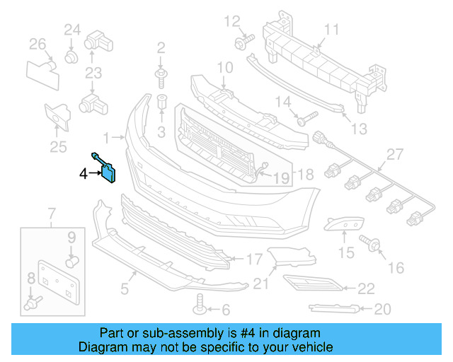 Tow Eye Cap (Unpainted) 5c6807241fgru - View 4