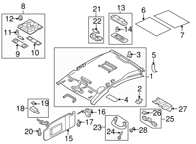 Visor Lamp 1K0-947-109-Y20 - View 18