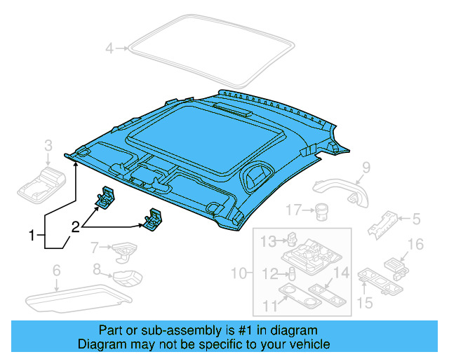 Headliner 5C5-867-501-AJ-RY8
