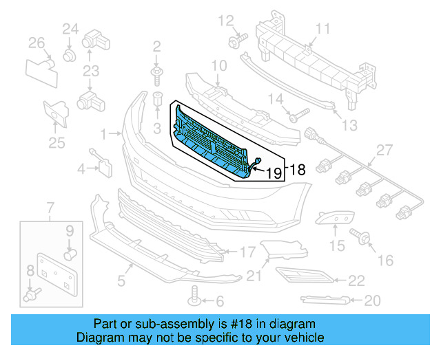 Radiator Shutter Assembly 1K0-121-223 - View 70