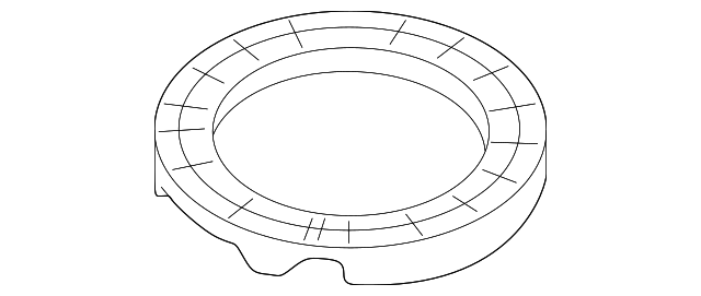 Upper Seat Packing 7P0-411-177 - View 2
