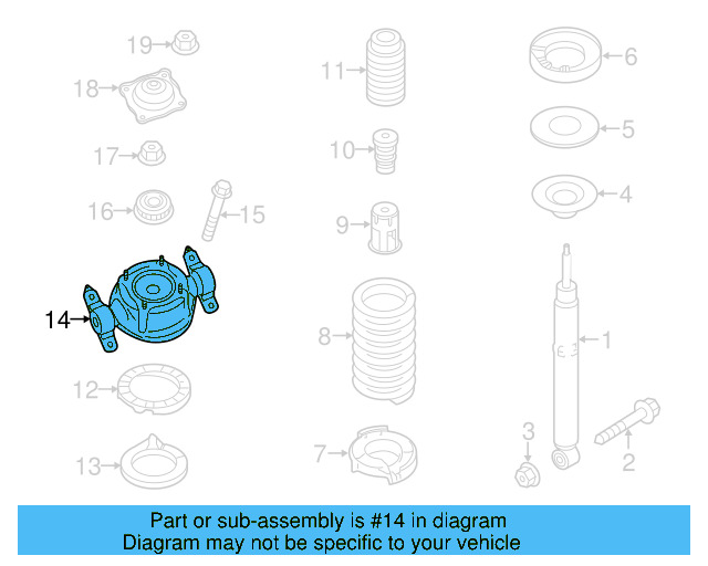 Mount Bracket 7P0-512-301-D - View 2