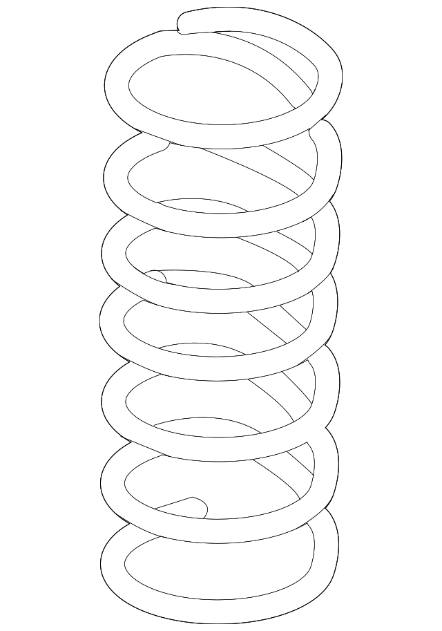 Coil Spring 7P6411105AJ - View 3