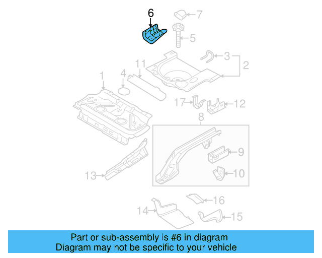 Rail Assembly 1C0-803-502-F - View 7