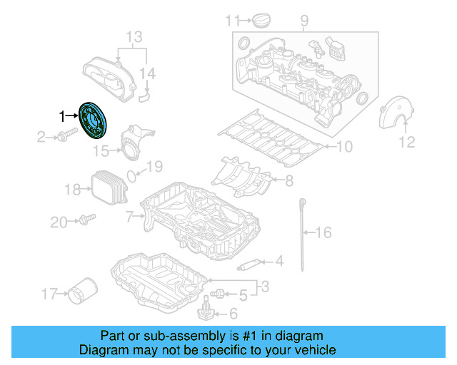 Vibration Damper 04E-105-243-K - View 2