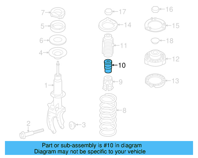 Stopper 7P6-412-303-B - View 3
