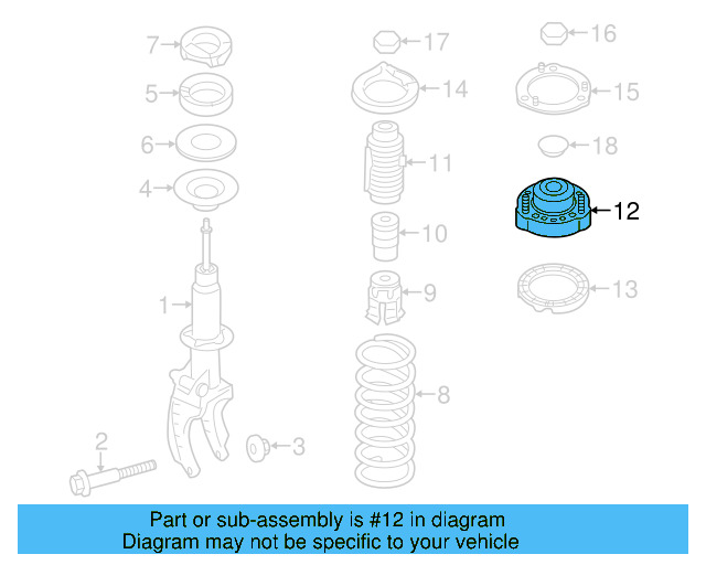 Upper Seat 7P0-412-321-A - View 4