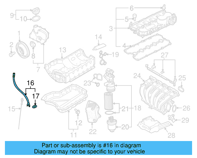 Oil Tube 07K-115-610-A - View 9
