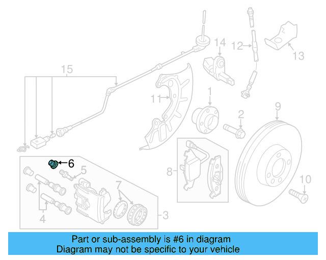 Bracket 1K0-611-846-B - View 27