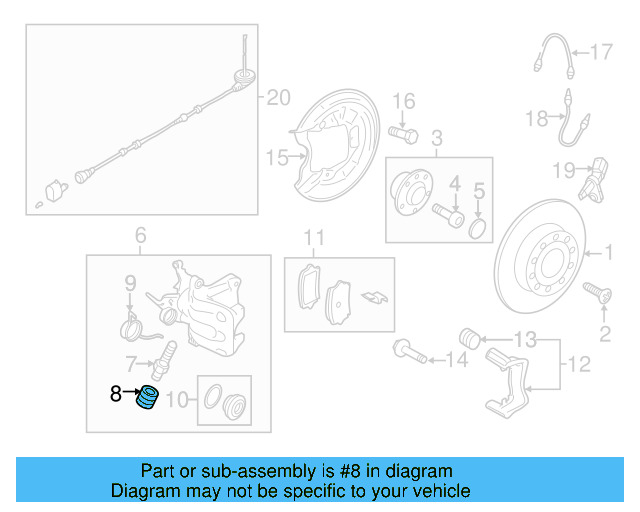 Bleeder Valve Dust Cap 211-611-483 - View 36