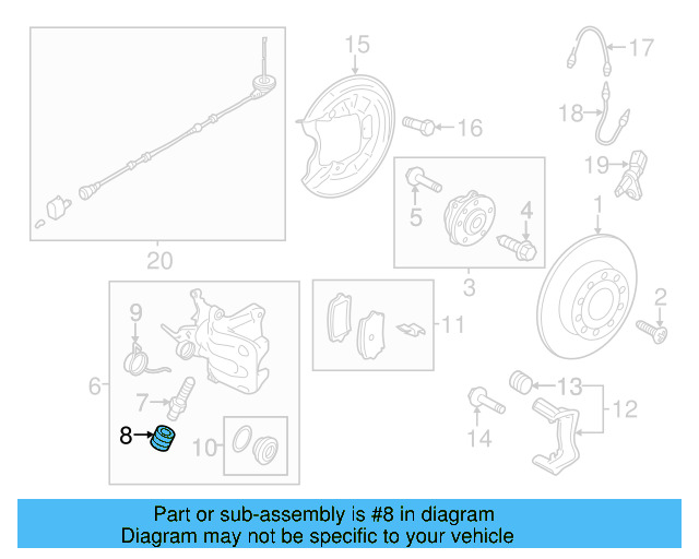 Bleeder Valve Dust Cap 211-611-483 - View 43