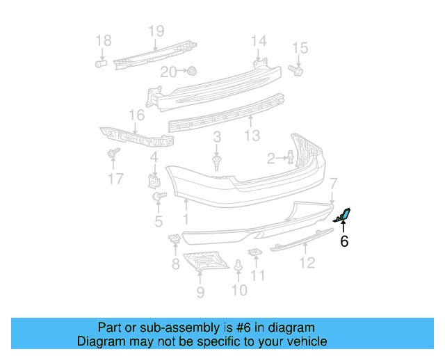 Fender Liner Extension Screw N-103-546-02 - View 230