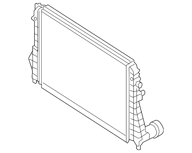 Auxiliary Radiator 5K0-121-251-S - View 4