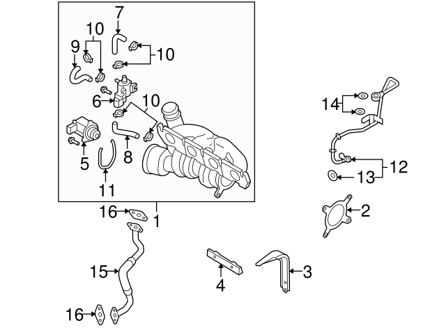 Oil Inlet Tube O N-013-851-4 - View 2