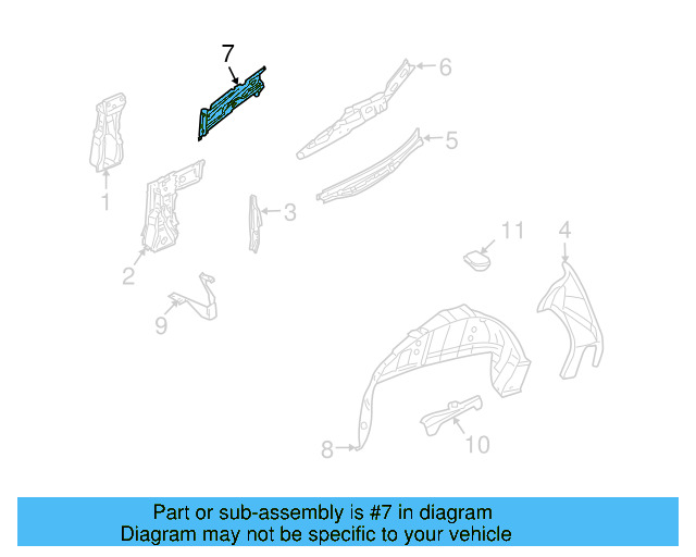 Reinforced Panel 1Y0-813-208-B - View 4
