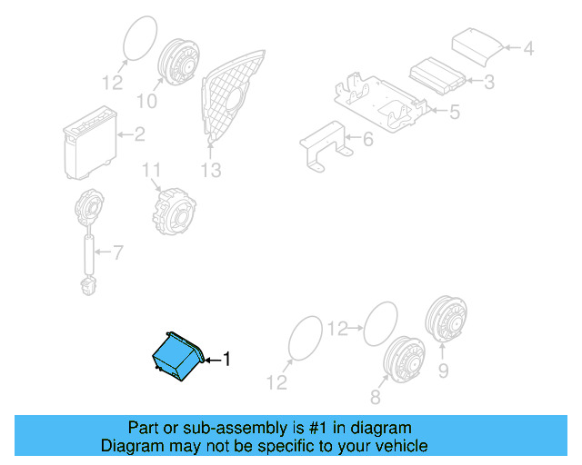 AM/FM CD 1K0057186AN - View 11