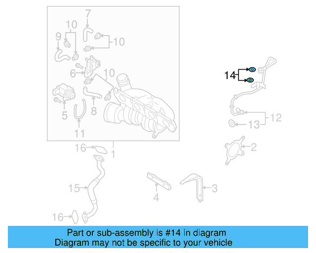 Oil Inlet Tube O N-013-851-4 - View 10