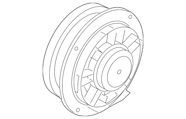 Rear Dr Speaker 5K0-035-453 - View 3